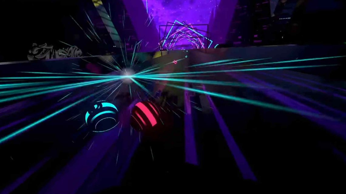 Synth Riders VR brings back the 80s music