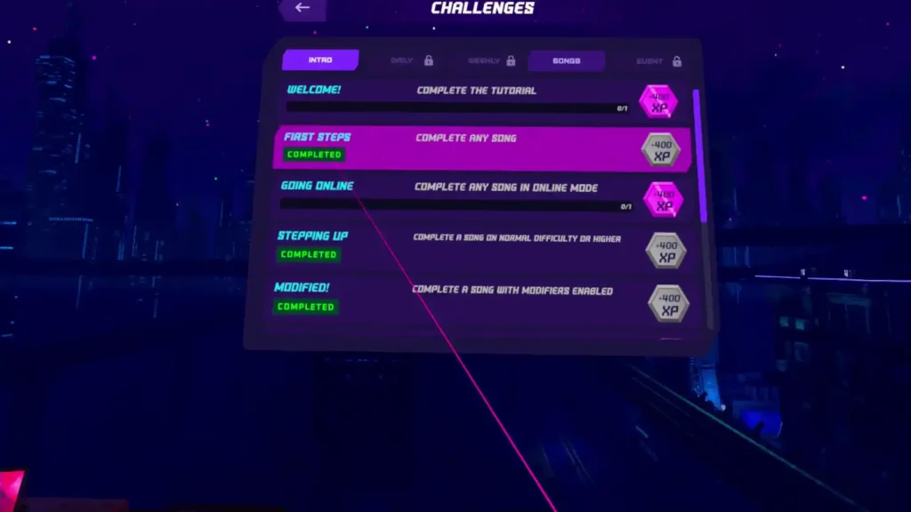 Synth Riders "Level UP" update new features